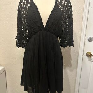 Free people dress black